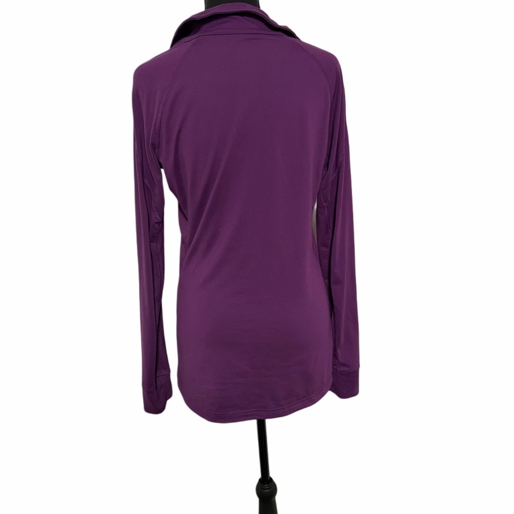 Adidas Women's Violet Long Sleeve Tee - Picture 2 of 4